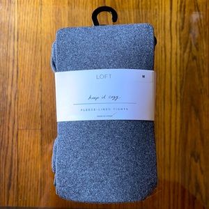 Loft Fleecelined Tights Keep It Cozy 